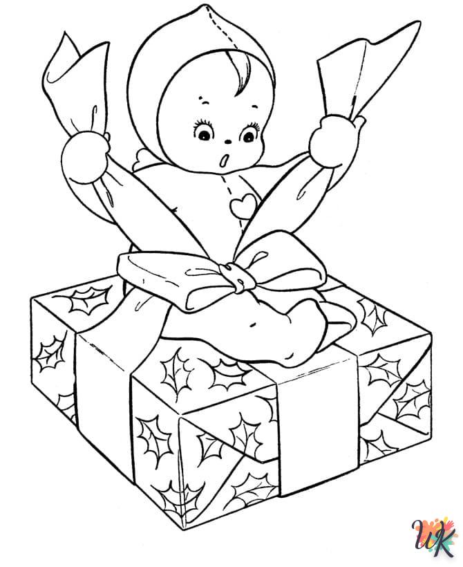 Regalo 2 Disegni da Colorare Regalo